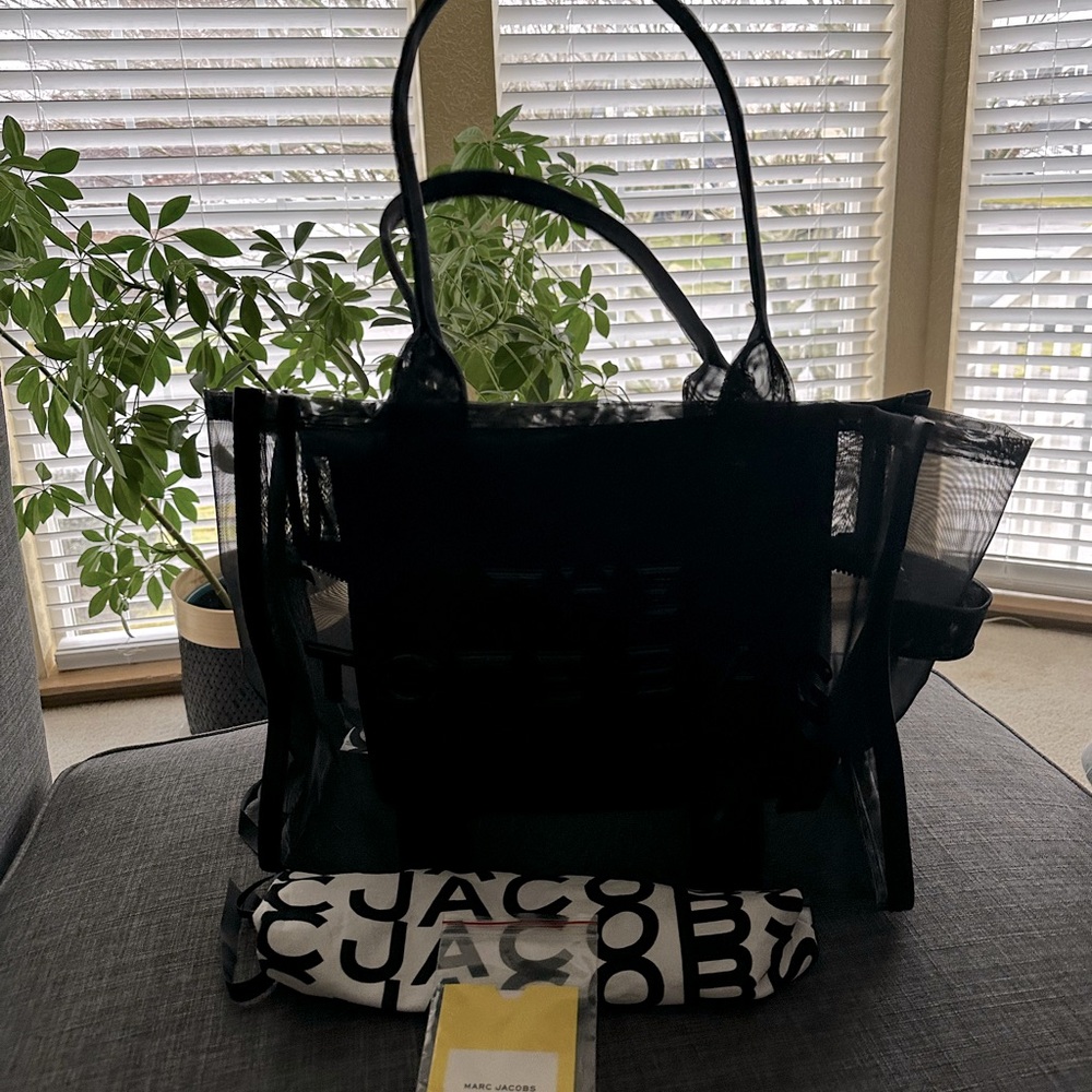 Large size Marc Jacob mesh bag